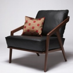 The Katakana Lounge Chair is the latest addition to the Dare Studio collection.