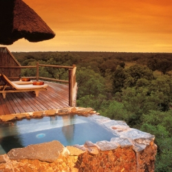 At Leopard Hills Private Game Reserve in Mpumalanga, South Africa, indulge in serene views of the African savannah - with ultimate luxury while still experiencing Africa at its best.