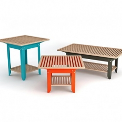 Here's a look at the latest designs from Christian Vivanco - a range of occasional tables called 'Los Anafres'.