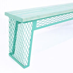 Love the minty green color of the new Mesh Series from Horgan Becket merges 