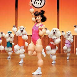 OMG! You have to see this video! The ultimate guide for fitness: Mariko Takahashi's Fitness Video for Being Appraised as an "Ex-fat Girl" by the the pop art artist Nagi Noda. It's ultra funny!