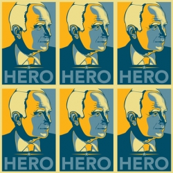 Could it be? Actual art for McCain? From the artist - "-- POLITICAL -- I am registered independent and don't really endorse neither candidate. But you can read below as to why I decided to create this tribute to both McCain and Fairey."