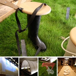 Part 1/3 of the Maison et Objet SIMPLE micro-exhibitions is Farmlife, showcasing some of the best rural inspired/fitting designs in a grassing/garden/farmhouse setting