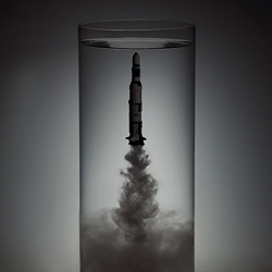 Owen Silverwood's 'Inner space' is a series of photographs depicting NASA hardware in confined environments.