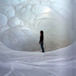 Spanish artist Olga Diego creates interactive inflatable sculptures and installations.