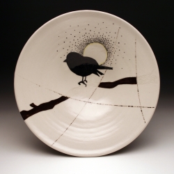 New work from ceramic artist, Jenny Hager.  Her work is functional with inspiration drawn from nature.  