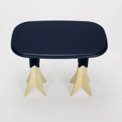 'Pig on the wings' stool/table by Gentle Giants.