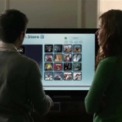 Playstation 3 "Movie Downloading Machine" ad.