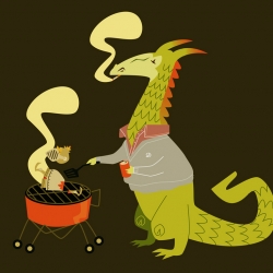 Go vote for the final of the Dragon Eats Knight contest - this one gets my vote!