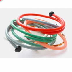 Going through links on the notcot links page, and noticed these sweet recycled knitting needle bracelets... Liana Kabel