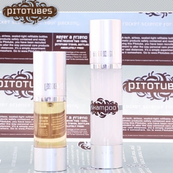Pitotubes review ~ "it's rocket science for your packing" ~ (the tagline makes me laugh) ~ airless travel containers