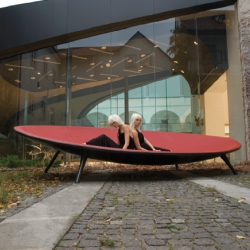 The Isle Lounge by Asobi would be great fun in a large open courtyard space in the future studio.