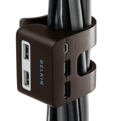 Belkin announces some new USB Hubs ~ my favorite is the multi-tasking clip on hub... keeps your cables in check AND does its USB thing.