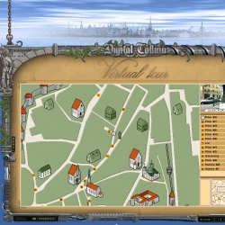 Digital Tallinn - the capital of Estonia - has this insane virtual tour - that is like a dated video game...