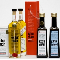 The term "virgin" olive oil related to the fact that only virgin girls were permitted to cultivate the fruit. (Today the term refers to acidity levels in the oil, but we love the romanticism of this ancient reference!)