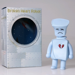 what a sad "broken hearted robot" - go hear his song at the myspace page too...
