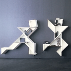 before Tetris there was  Tangram, a puzzle transformed into shelves by LAGO.it
