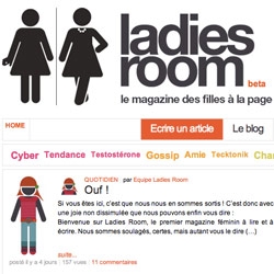 LadiesRoom - The French new social magazine