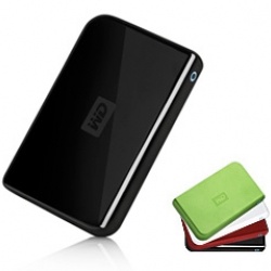 Passport Western Digital ~ finally coming in a 320 gig! And i'm strangely draw to that green...