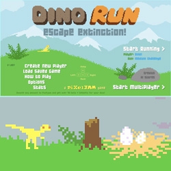 Addictive game of the morning... Pixel Jams - Dino Run! Its so cute, and i can't stop playing... who knew racing away from extinction could be so adorably addictive.