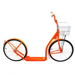 The most fun in town the Amish made scooter. What a blast to ride! These puppies can turn on a dime! With ball bearing wheels, high speed aluminum racing rims, air tires, welded steel construction and a rear foot brake… 