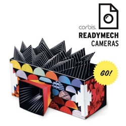 Readycams - Corbis and Readymech team up! Take a break from your computer! Download, print and build your own pinhole camera.