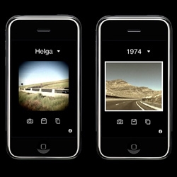 Nevercenter's Camerabag for iPhone ~ fun app that lets you apply vintage camera filtering...