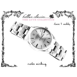 Bellum Classics: Customized vintage wristwatches - "recycles" pre-owned Rolexes and other vintage watches, changing the faces, backs and wristbands, adding custom engraving and other unique details