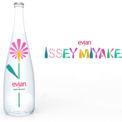 A beautiful new Evian water bottle has been designed by Issey Miyake, coming out later this year!