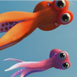 Adorable animation - Oktapodi