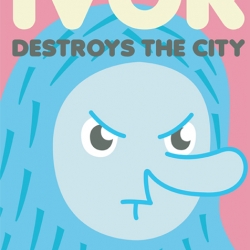 Ivor destroys the city is an awesome pop-up book by London based graphic designer/ illustrator Lindsay Haynes, make sure you see the video!