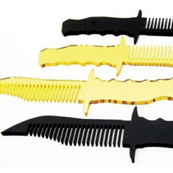 Loving the idea of the knife combs. Look good, and do their job!