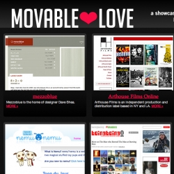 Here's a pretty new site, Movable Love ~ that looks a bit like NOTCOT.org! ~ only its dedicated to Movable Type blogs like NOTCOT.com!