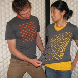 PERF Apparel creates laser cut t-shirts with unique patterns!