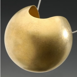 Marcel Wanders' Nose Necklace. Gold plated silver in the shape of (and wearable as) a clown nose. $853 USD. Do you think anyone has ever bought it? or actually worn it???