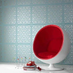 Fascinated by the new Graham & Brown wallpaper patterns design*sponge pointed out