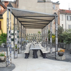 kris ruhs: 'the sculptural terrace' at carla sozzani gallery, milan
