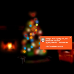 The Twitmas Tree was designed and built by 3Sixty to capture people’s Christmas wishes to each other, via Twitter.