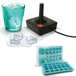 Fred makes some great ice cube trays, just in time for summer! From ice invaders to dinosaurs.