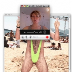 Screen-Grabography: Skype chats have never been so fun. Check out a few of the best screen grabs.