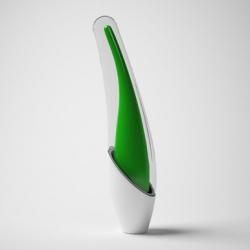 Couldn't help giggling a little when i saw this Aloe sex toy design by Spanish designers Discoh - "Aloe gives the user the chance to choose. It´s a dildo. But visually it can also be a plant. It can be a perfect gift or even an elegant way of ending a relationship".