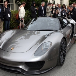 Porsche 918 Spyder | Will "The Eco-SuperPorsche" make production? ~See video of car running on it's own power for the first time!