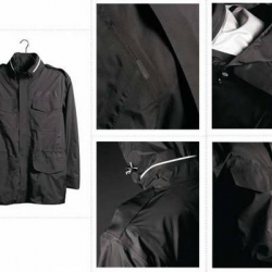 Incredible what Nike did in the Tech Pack - the M65 military jackets are water proof with waterproof zippers and almost entirely lasered and glued together. I cannot even describe the innovation here!