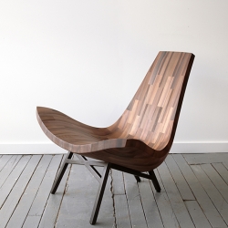 Handmade by Mat Driscoll of Bellboy in New York with reclaimed redwood from an NYC water tower. A beautiful showpiece just added to his growing collection of hand-crafted furniture.