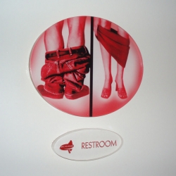 The Toilet Signs project show us that the art can be anywhere. Every sign that I see I register to share with you but if you want to participate and share with us, feels like your own bathroom.
