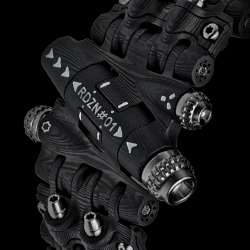 RogueDZN's new signature edition, 9-axis machined carbon fiber bracelet, limited to 25 pieces sold       worldwide.