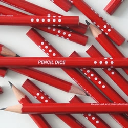 Pencil Dice. A little something to help you pass the time, entertain the children or even make decisions.