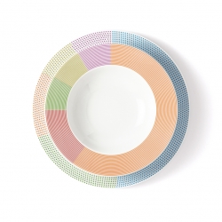 Studio Natural designed a bone china collection inspired by Mediterranean tradition.