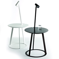'Albino' table+ detachable LED lamp by Salvatore Indriolo for Horm.