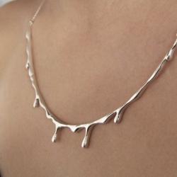  Bloody silver jewelry, design by Mexican designer Carmen Zambrano for LUSASUL brand. 